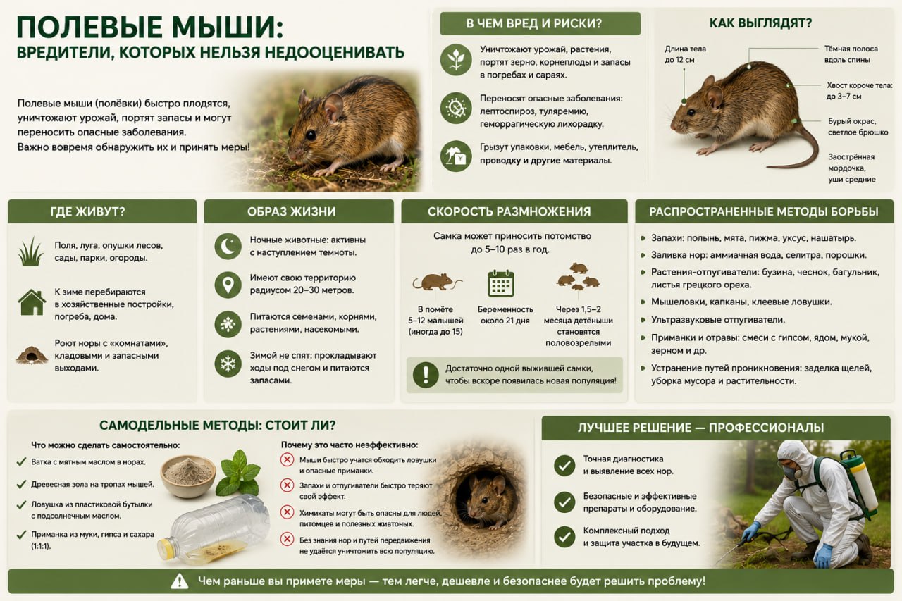 Самостоятельные методы от мышей: стоит ли?